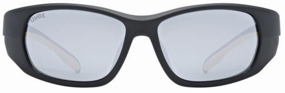 Uvex Sportstyle 514 Kinderbrille black matt/mirror silver