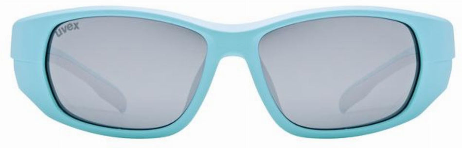 Uvex Sportstyle 514 Kinderbrille lightblue matt/mirror silver