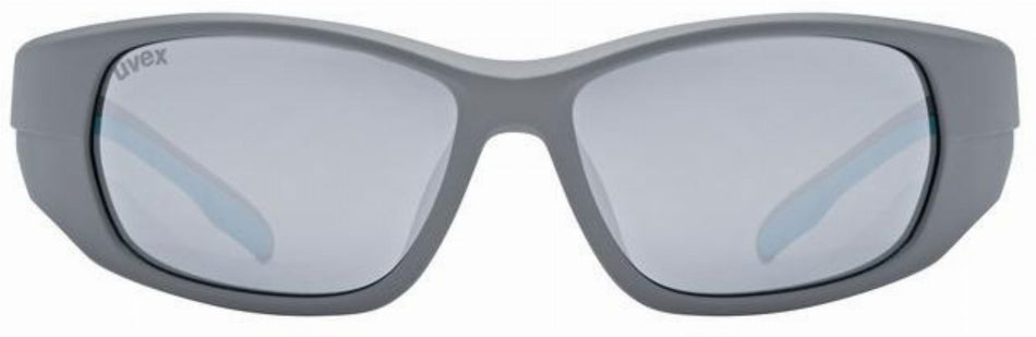 Uvex Sportstyle 514 Kinderbrille grey matt/mirror silver