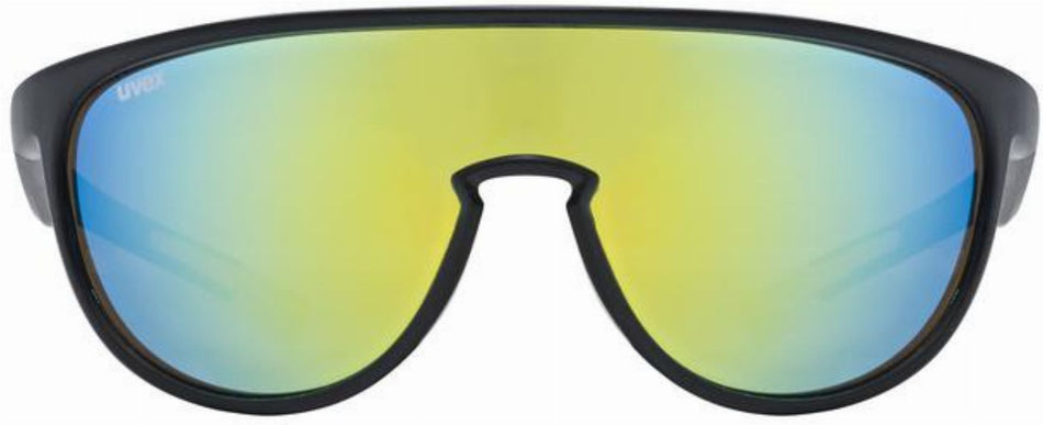 Uvex Sportstyle 515 Kinderbrille black matt/mirror yellow