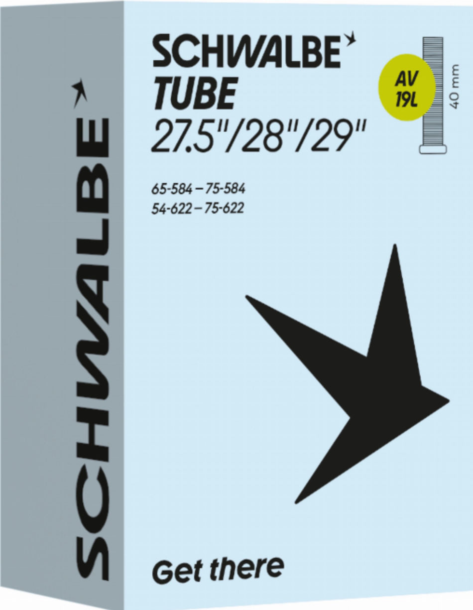 Schwalbe Standard Schlauch 27,5"/28"/29" NR. 19L schwarz ETRTO 54/75-584/622