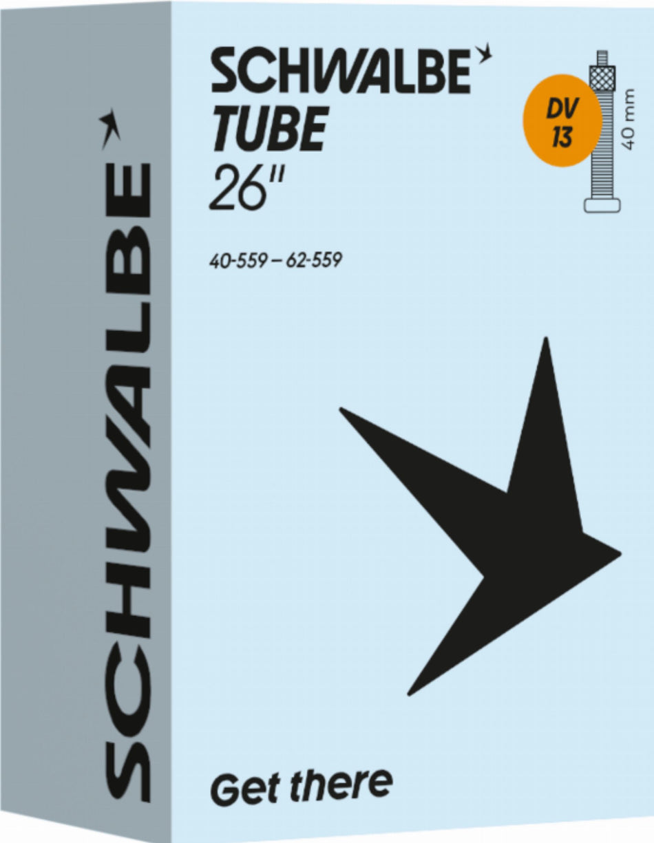 Schwalbe Standard Schlauch 26" NR. 13 schwarz ETRTO 40/62-559