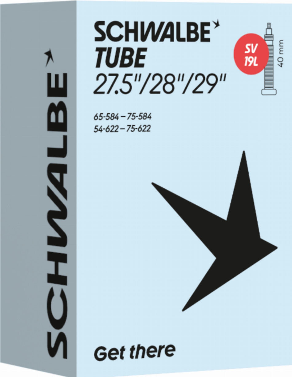 Schwalbe Standard Schlauch 27,5"/28"/29" NR. 19L schwarz ETRTO 54/75-584/622