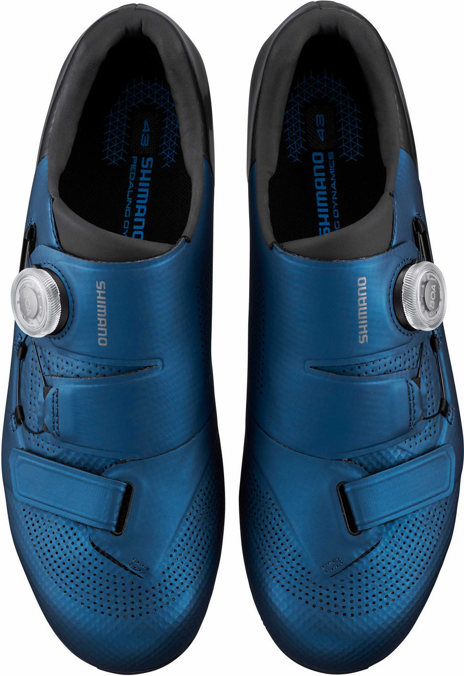 Shimano SH-RC502 Wide Rennradschuhe blue