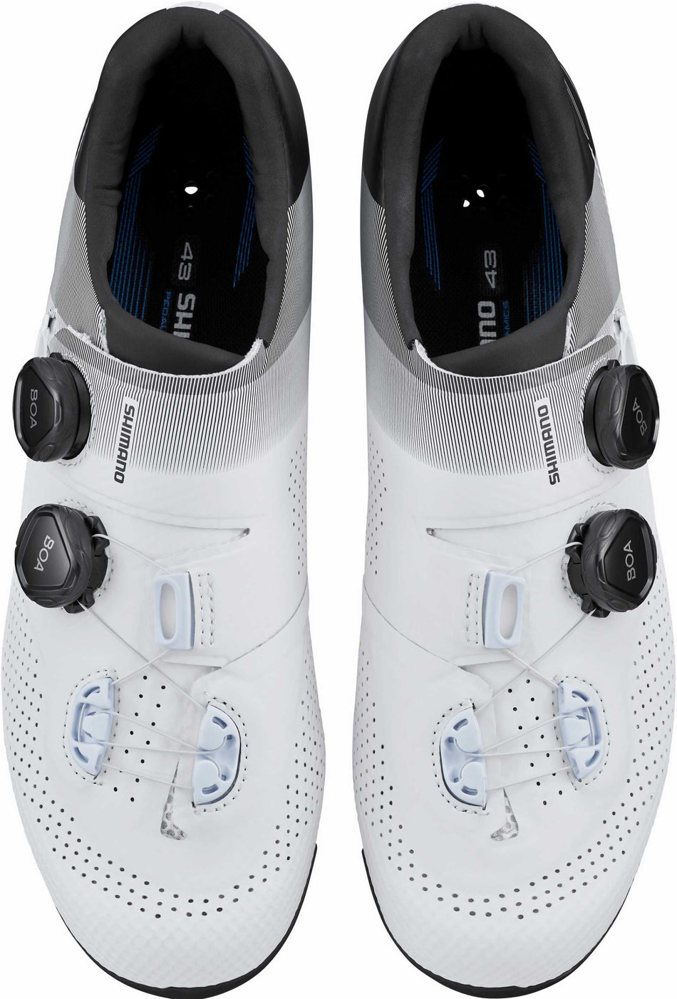 Shimano SH-RC702 Rennradschuhe white