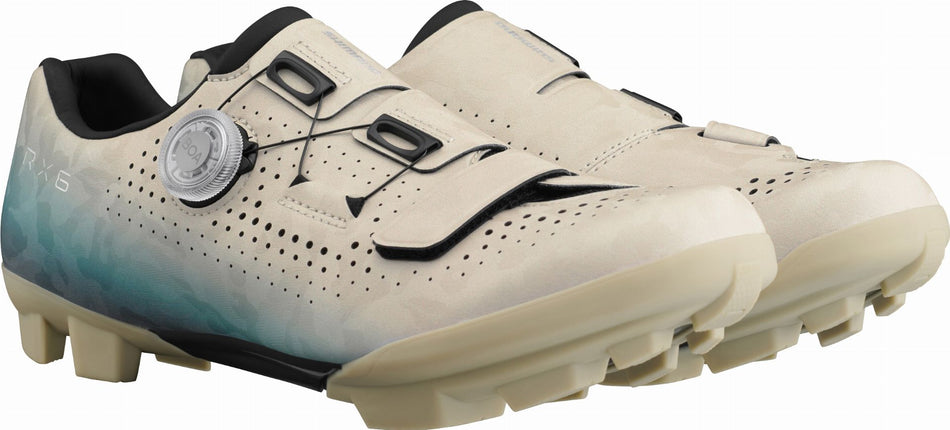 Shimano RX600 Gravel-Schuhe SPD beige