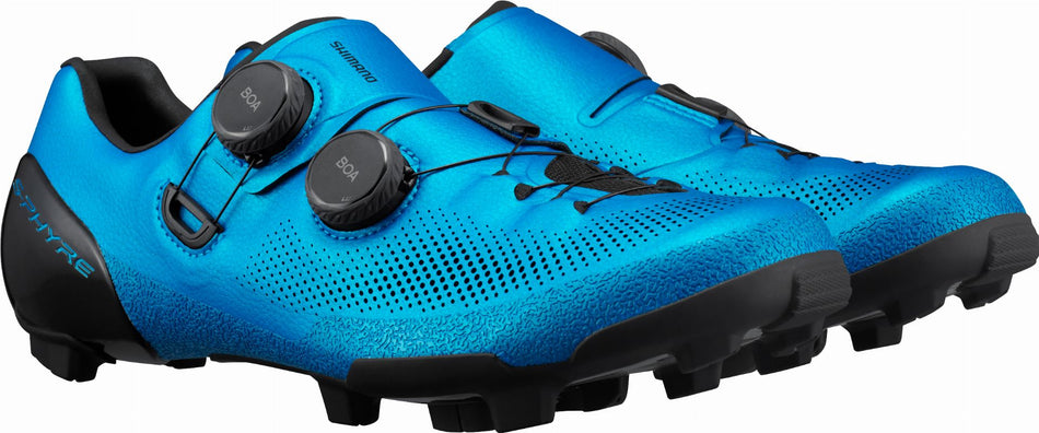 Shimano RX910 Gravel-Schuhe SPD blue