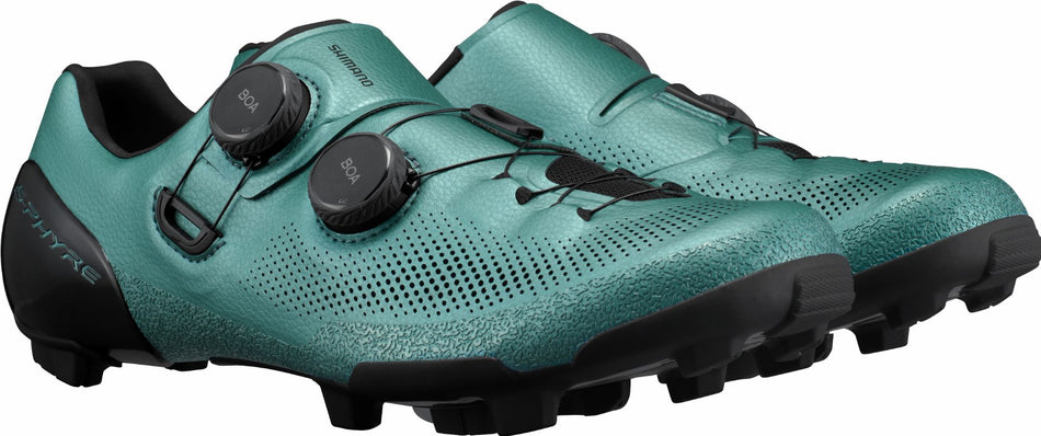 Shimano RX910 Gravel-Schuhe SPD breite Ausführung deep sea