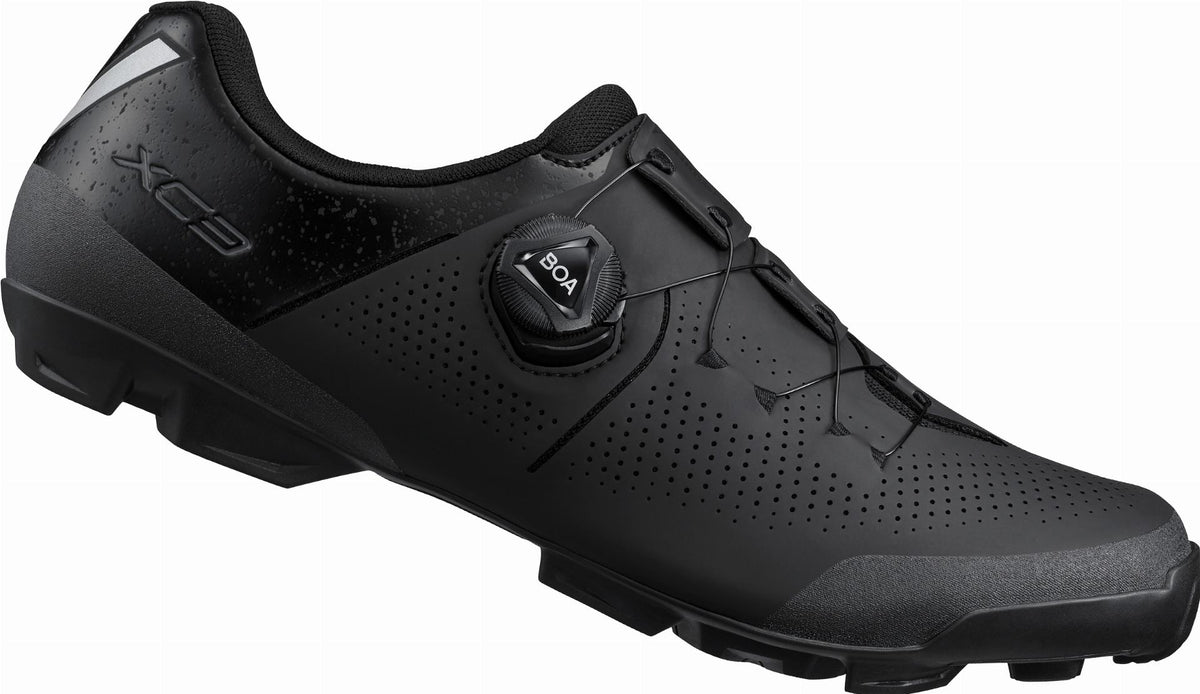 Shimano XC302 MTB-Schuhe SPD breite Ausführung black – Biketech24