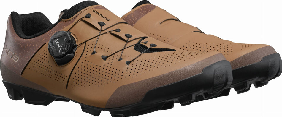Shimano XC302 MTB-Schuhe SPD breite Ausführung brown