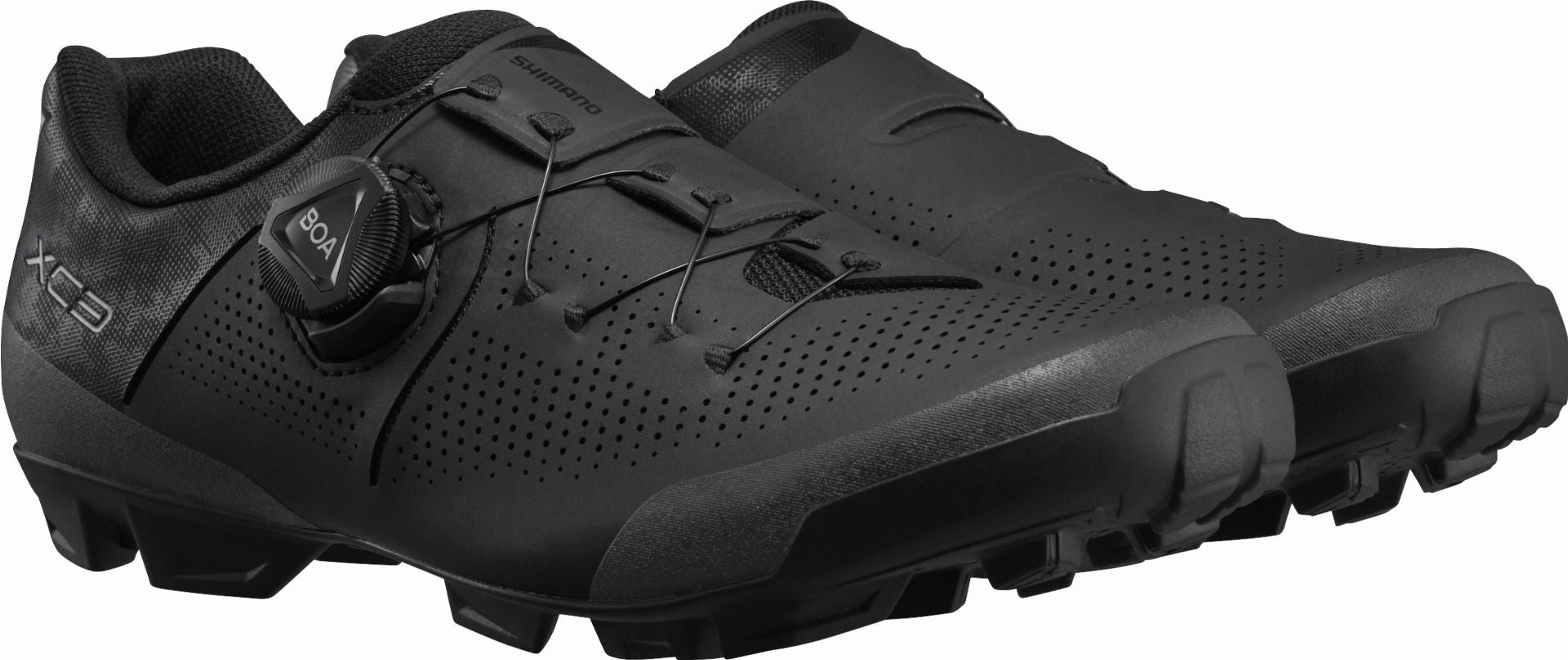 mountainbike damen schuhe Shimano XC302W Women MTB-Schuhe SPD spezieller Damenleisten black – Biketech24