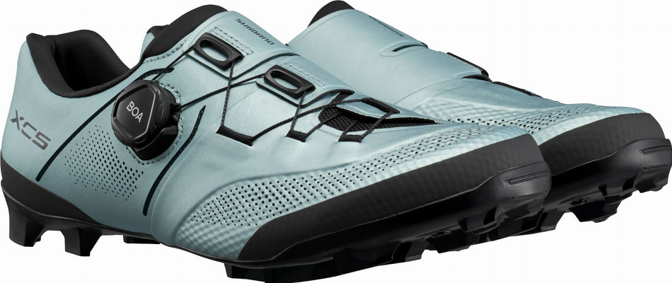 Shimano XC503 MTB-Schuhe SPD breite Ausführung ice blue