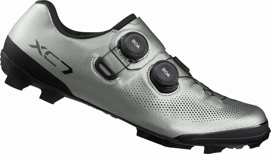 Shimano XC703 MTB-Schuhe SPD breite Ausführung silver