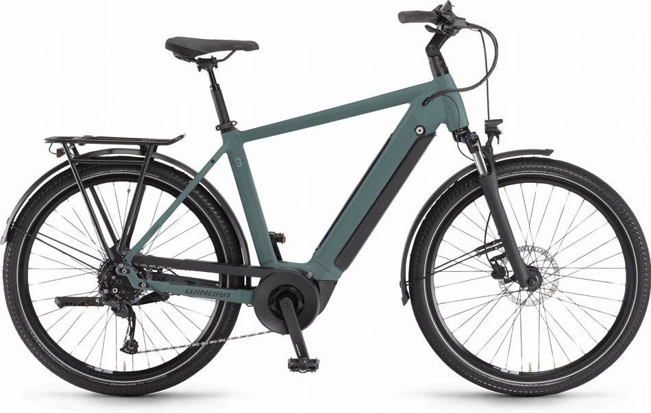 Winora Sinus 9 625 Wh E-Bike Diamant 27,5" darkslategrey matt