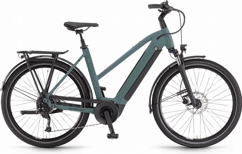 Winora Sinus 9 625 Wh E-Bike Trapez 27,5" darkslategrey matt