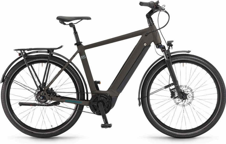 Winora Sinus R5 625 Wh E-Bike Diamant 27,5" peat matt
