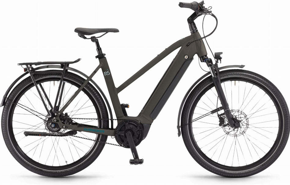 Winora Sinus R5 625 Wh E-Bike Trapez 27,5" peat matt