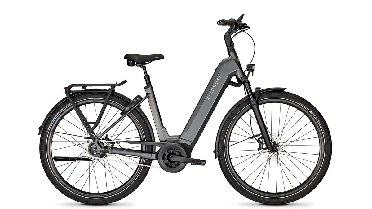 kalkhoff mit dem trekking-e-bike image 5.b move+ Kalkhoff Image 5.B Move+ R 625 Wh E-Bike Wave 28" diamondblack matt – Biketech24