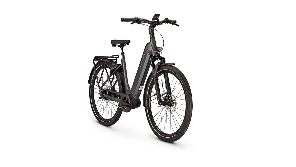 kalkhoff mit dem trekking-e-bike image 5.b move+ Kalkhoff Image 5.B Move+ R 625 Wh E-Bike Wave 28" diamondblack matt – Biketech24