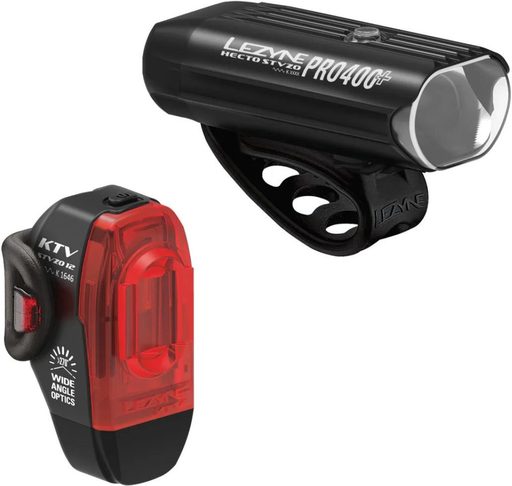 fahrradcomputer pro lite Lezyne Beleuchtungsset Hecto Drive Pro 400+ StVZO/KTV Drive StVZO schw – Biketech24