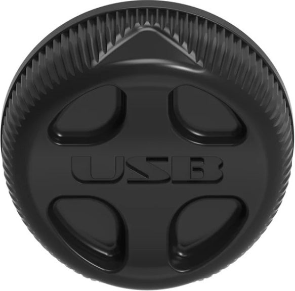 Lezyne Ersatz-Endkappe für die Femto USB Drive vorne schwarz