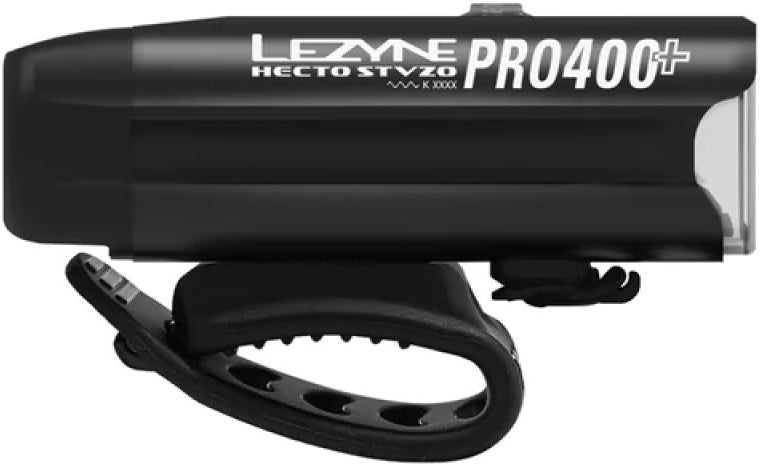 Lezyne Hecto Drive Pro 400+ StVZO Frontscheinwerfer satin schwarz