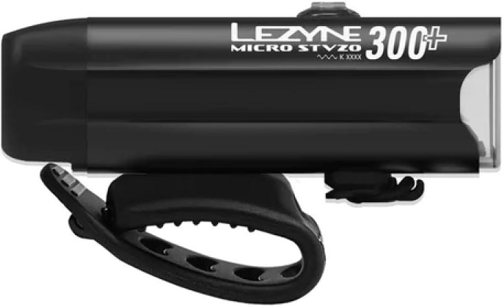 Lezyne Micro Drive 300+ StVZO Frontscheinwerfer satin schwarz