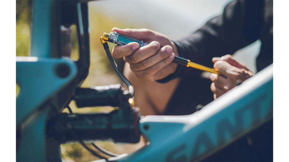 Lezyne Dämpferpumpe Minipumpe Digital Shock Drive