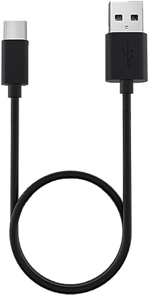 Lezyne Ersatz-Kabel USB-C zu USB-A 30 cm schwarz