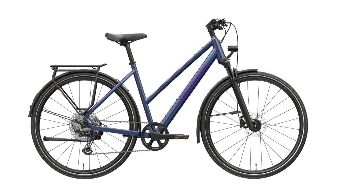 diamant fahrradsattel damen Diamant Mahon Trip Pro MS Cityrad Trapez 28" vergissmeinnichtblau – Biketech24