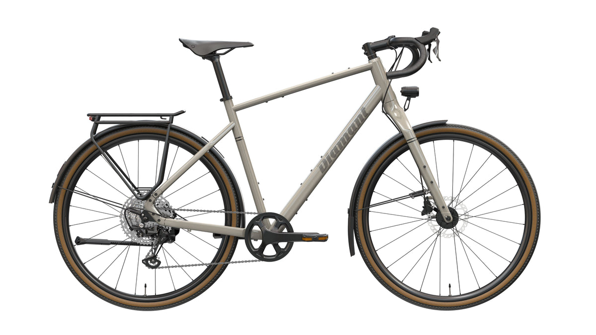 gravel bike herren günstig Diamant Nhoma SO Gravelbike Herren 28" lehmbeige – Biketech24