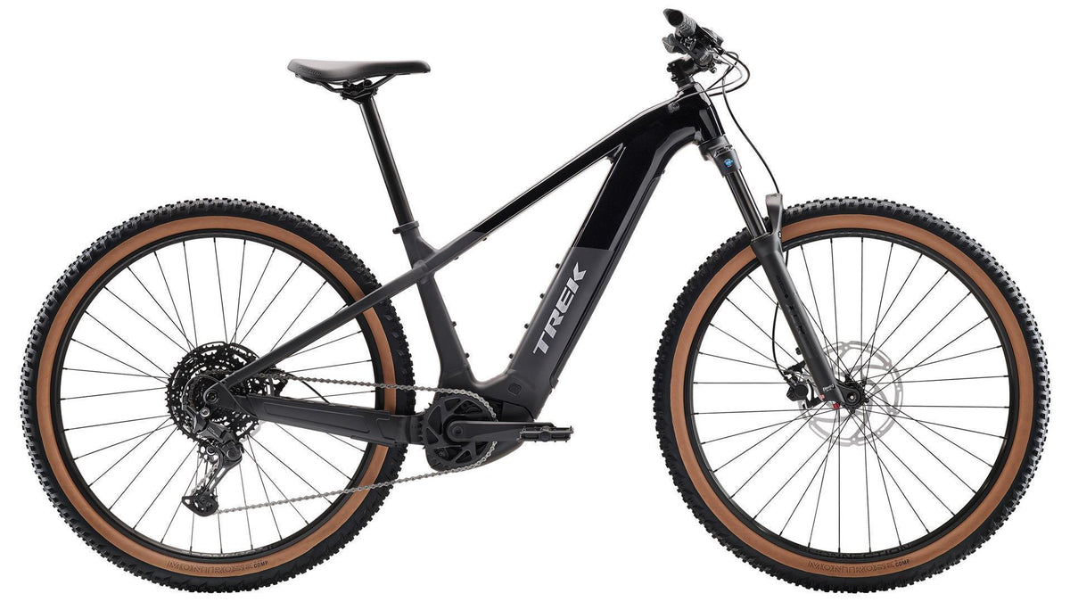 trek mountainbike schwarz Trek Powerfly+ 4 Gen 5 600 Wh E-Bike Hardtail Diamant gloss dark star/ – Biketech24