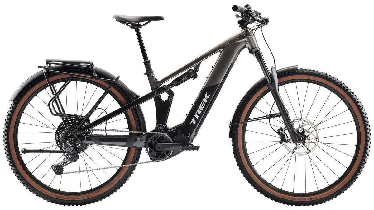 trekkingrad mit federung Trek Powerfly+ FS 4 Equipped 600 Wh E-Bike Fully mercury/dark web – Biketech24