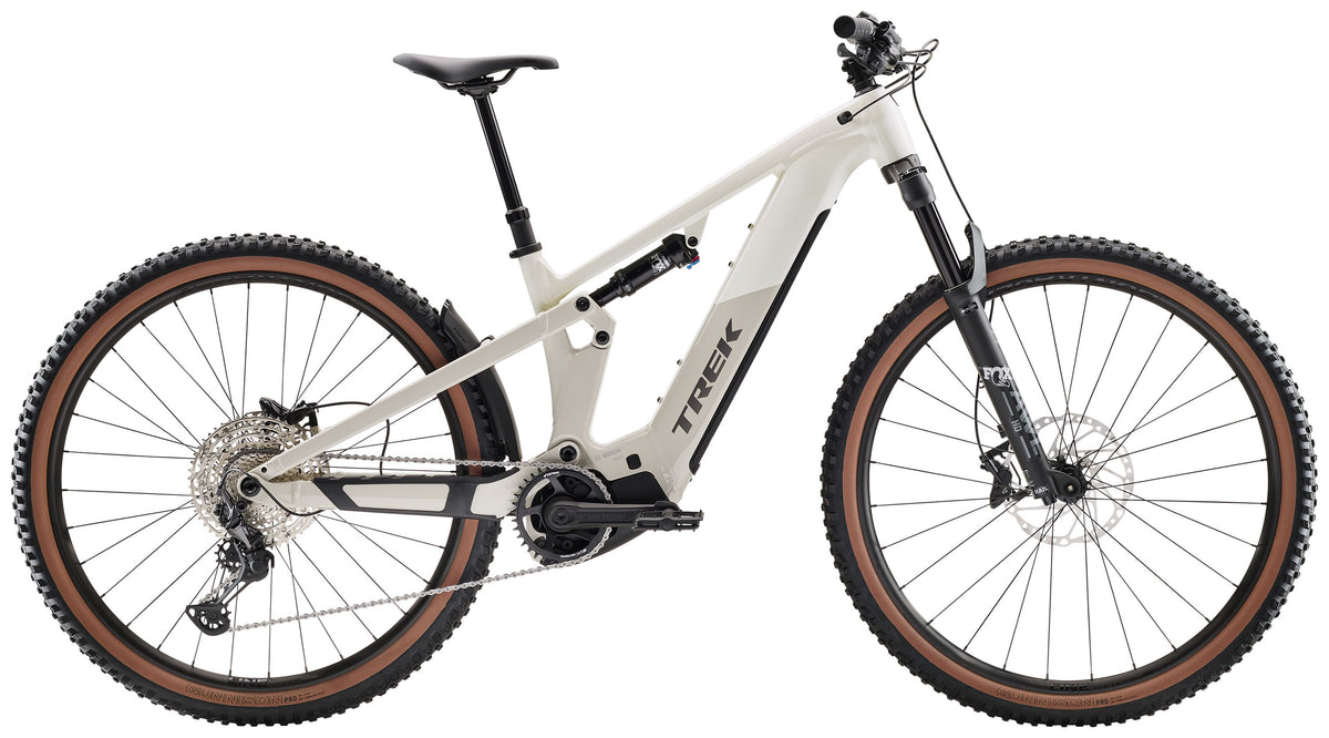 e bike fully tourenrad Trek Powerfly+ FS 6 800 Wh E-Bike Fully era white/buff beige – Biketech24