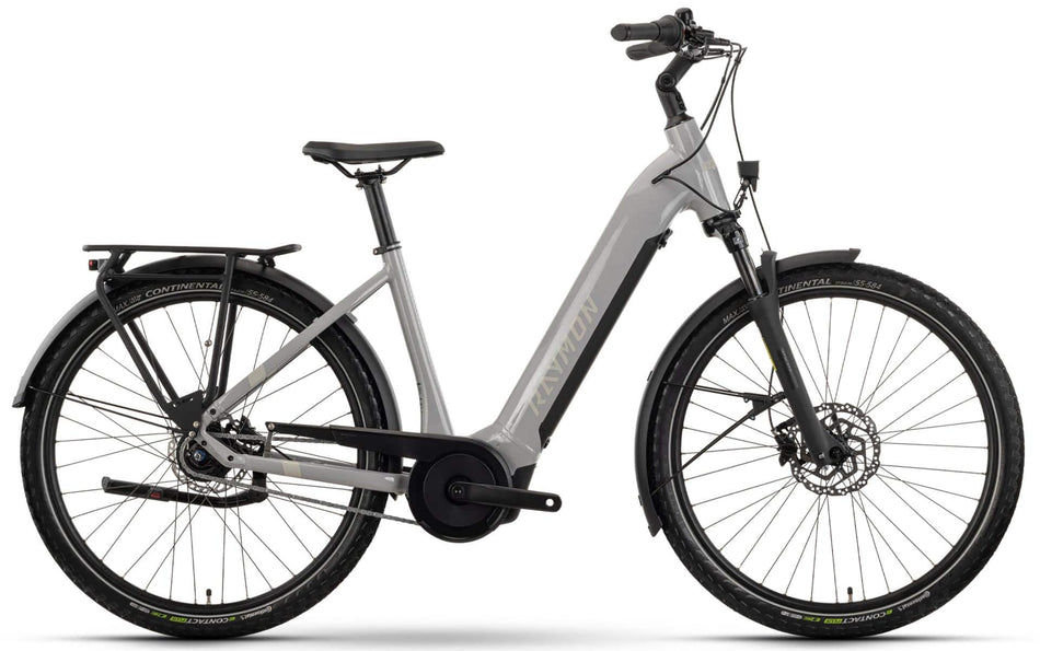 Raymon Metmo Select 504 Wh E-Bike Wave 27,5" timelessgrey/moss