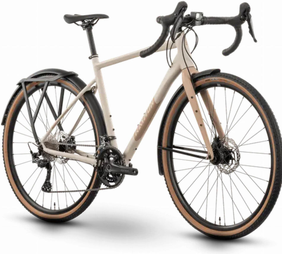 Raymon Territ Pro Street Gravelbike Diamant 28" sand brown
