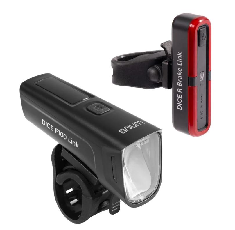 Lunivo Beleuchtungsset Dice F100 Link & LUNIVO DICE R Brake Link