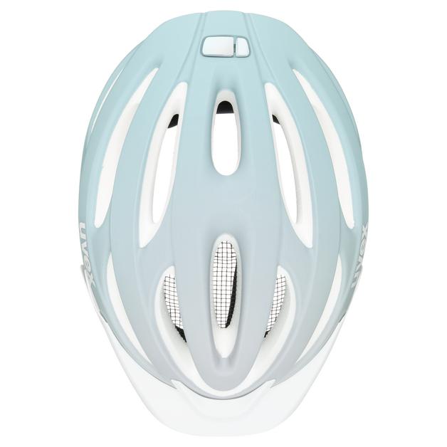 Uvex True CC Helm papyrus-peacock matt