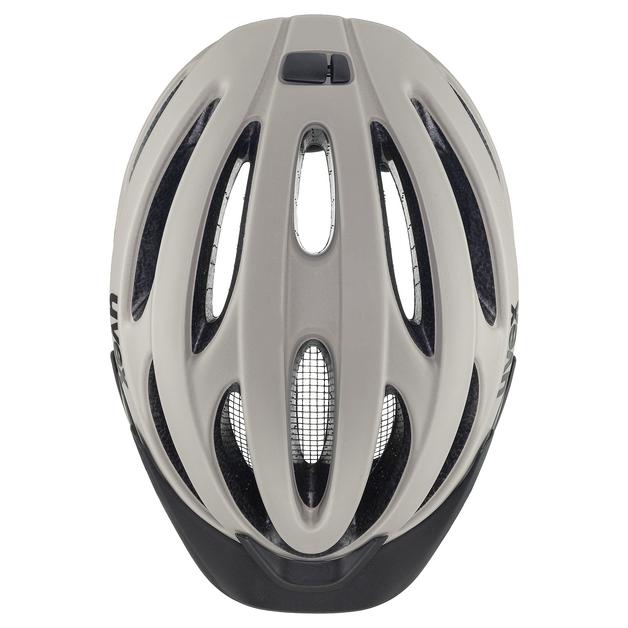 Uvex True CC Helm oak brown-silver matt