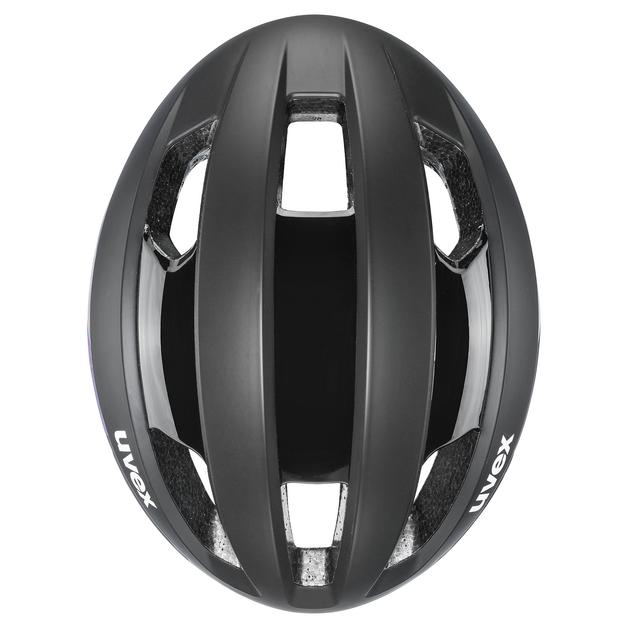 Uvex Rise Pro Mips Rennrad-Helm black-galaxy matt