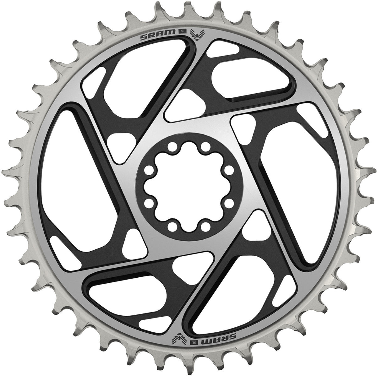 SRAM T-Type Eagle XX SL Kettenblatt 12-fach Direct Mount Offset 3 mm Aluminium silber - 32T