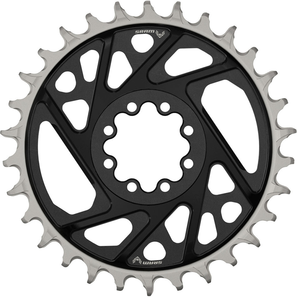 SRAM T-Type Eagle XX Kettenblatt 12-fach Direct Mount Offset 3 mm Aluminium schwarz