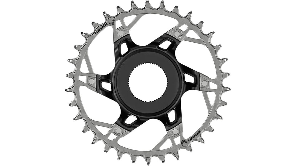 SRAM T-Type XX Eagle Steps Kettenblatt 12-fach Direct Mount Aluminium silber