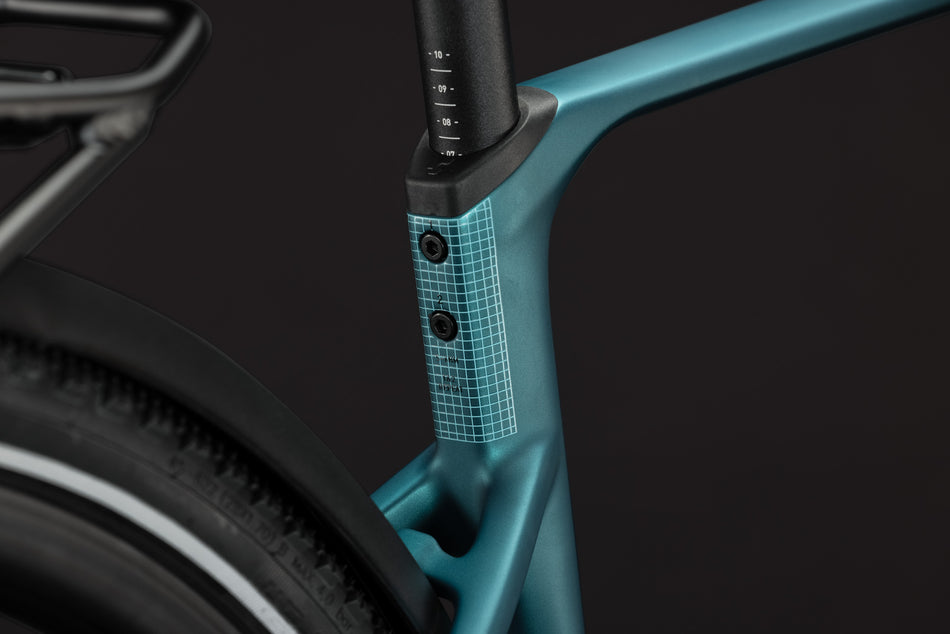 Cube Nulane C:62 SLX FE Fitnessbike Diamant 28" metallicpetrol´n´black