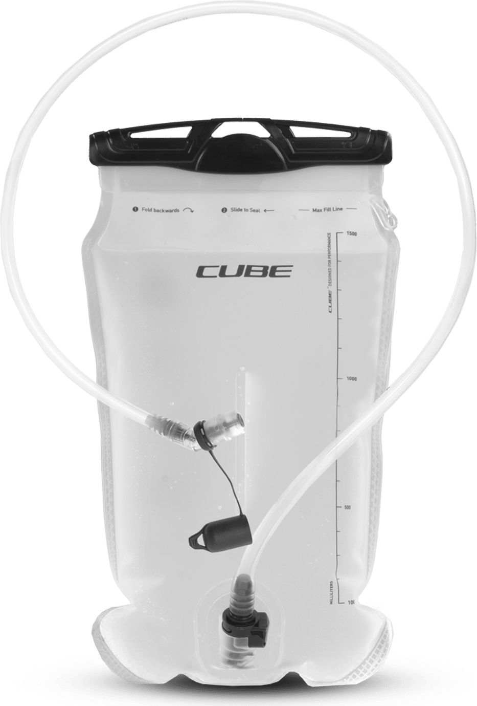 Cube Trinkblase Rucksack transparent 1,5 L