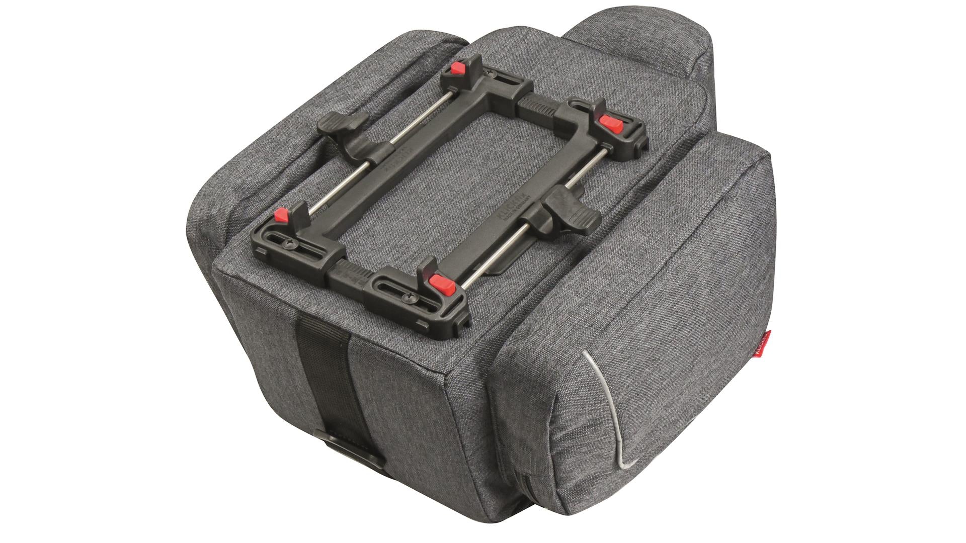 KLICKfix Rackpack 2 Plus mit UniKlip 2 Adapter schwarz – Biketech24