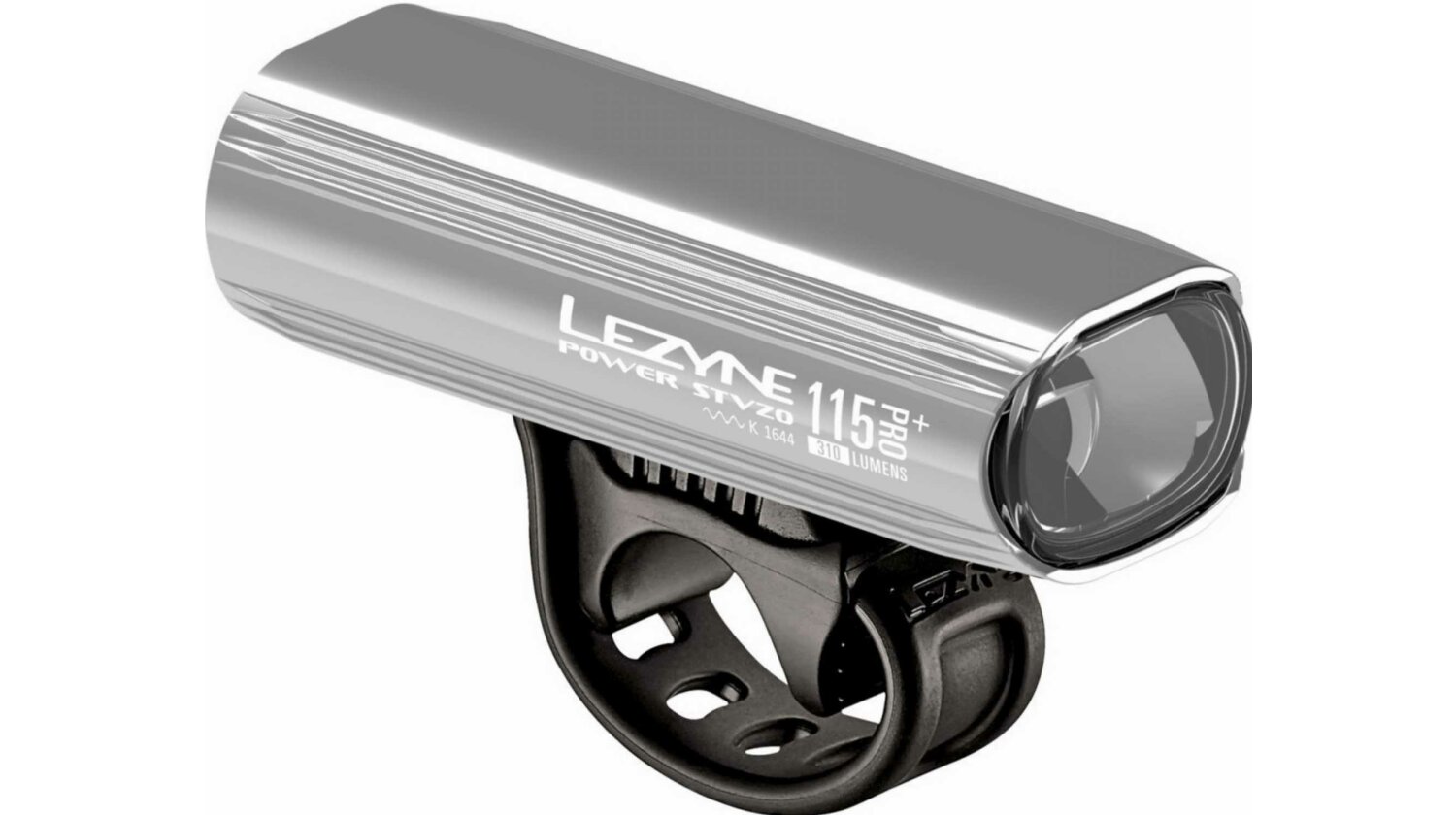 Lezyne LED Power Pro 115 StVZO Vorderlicht silber-glänzend weißes Licht, Y13