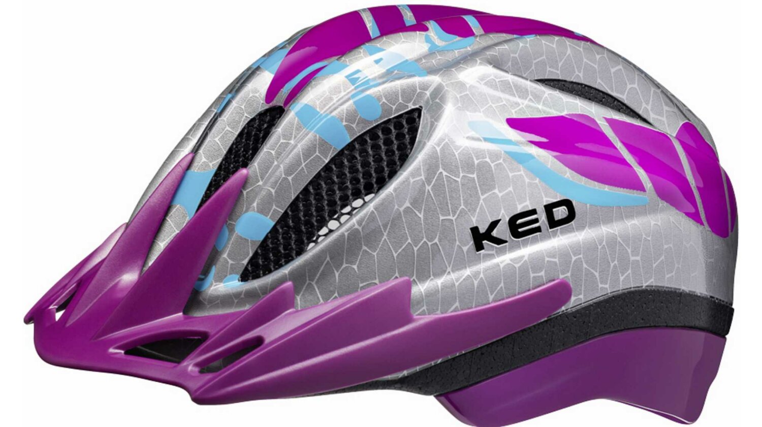 KED Meggy II K-Star Kinder-Helm violet
