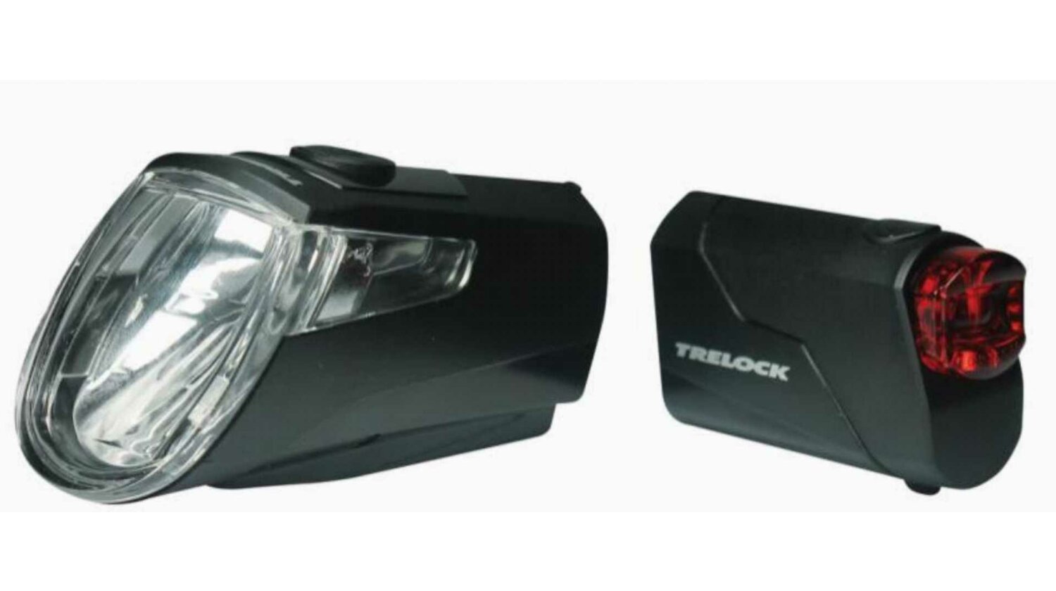 Trelock LS 360 I-GO® ECO 25/LS 720 REEGO® BLACK Lichtset