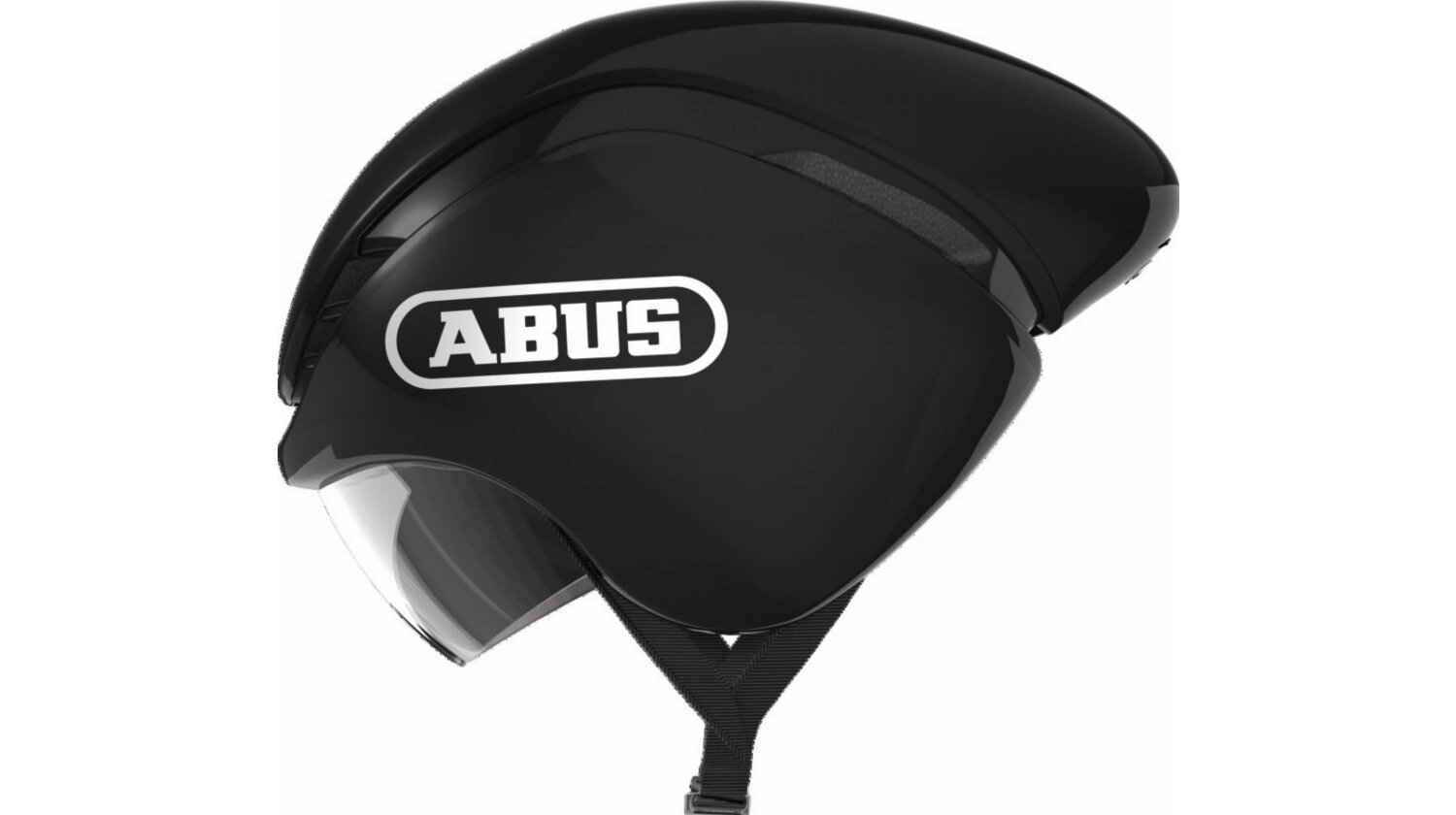 Abus GameChanger TT Rennrad-Helm shiny black